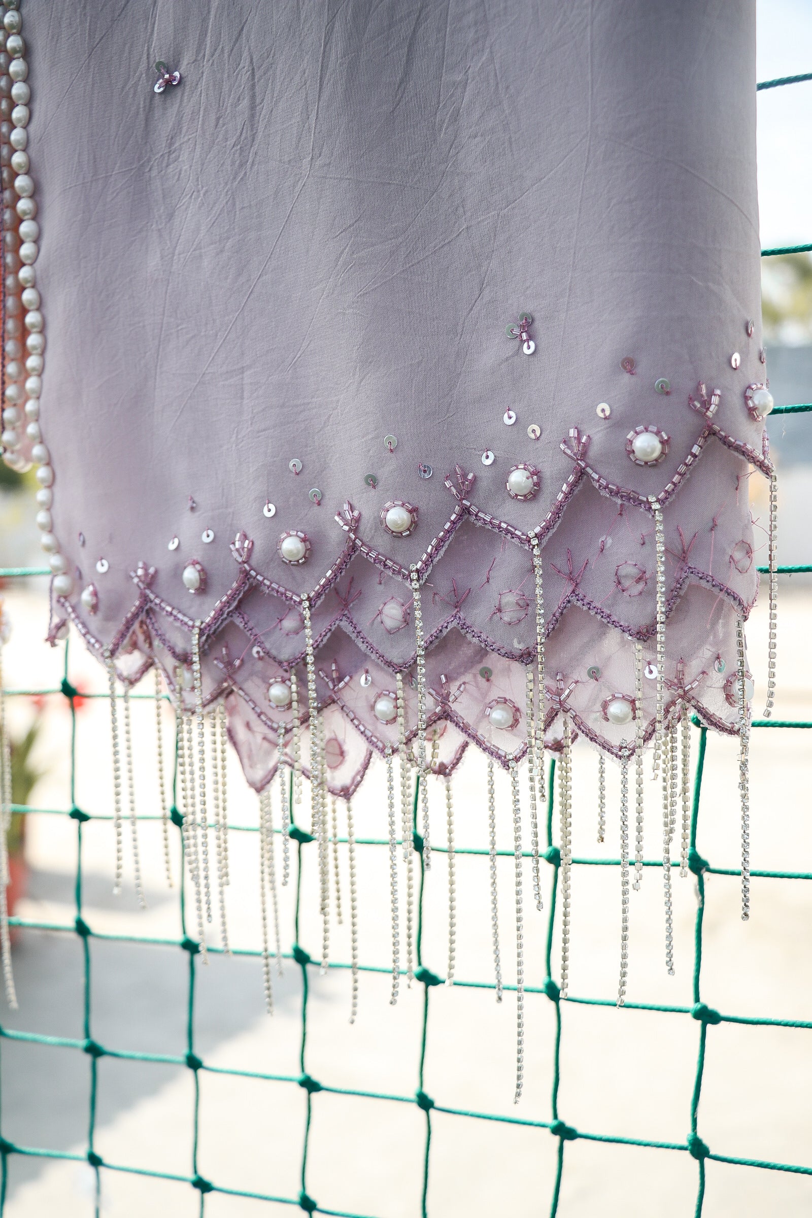 Pure organza Dupatta