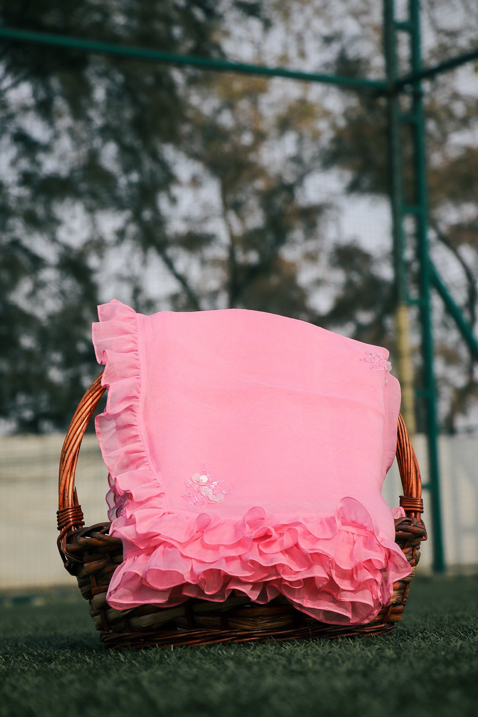 frill dupatta
