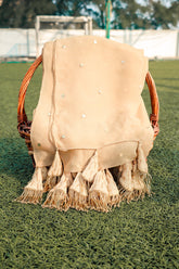 Organza Handmade Tassel dupatta