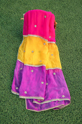 Multicolor Mirror Work Dupatta
