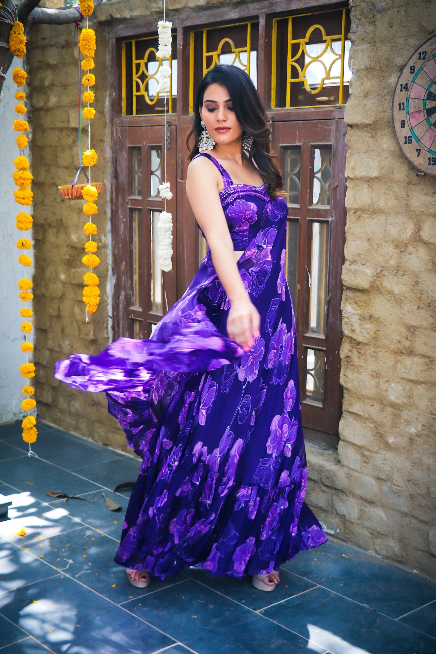 Cape dress