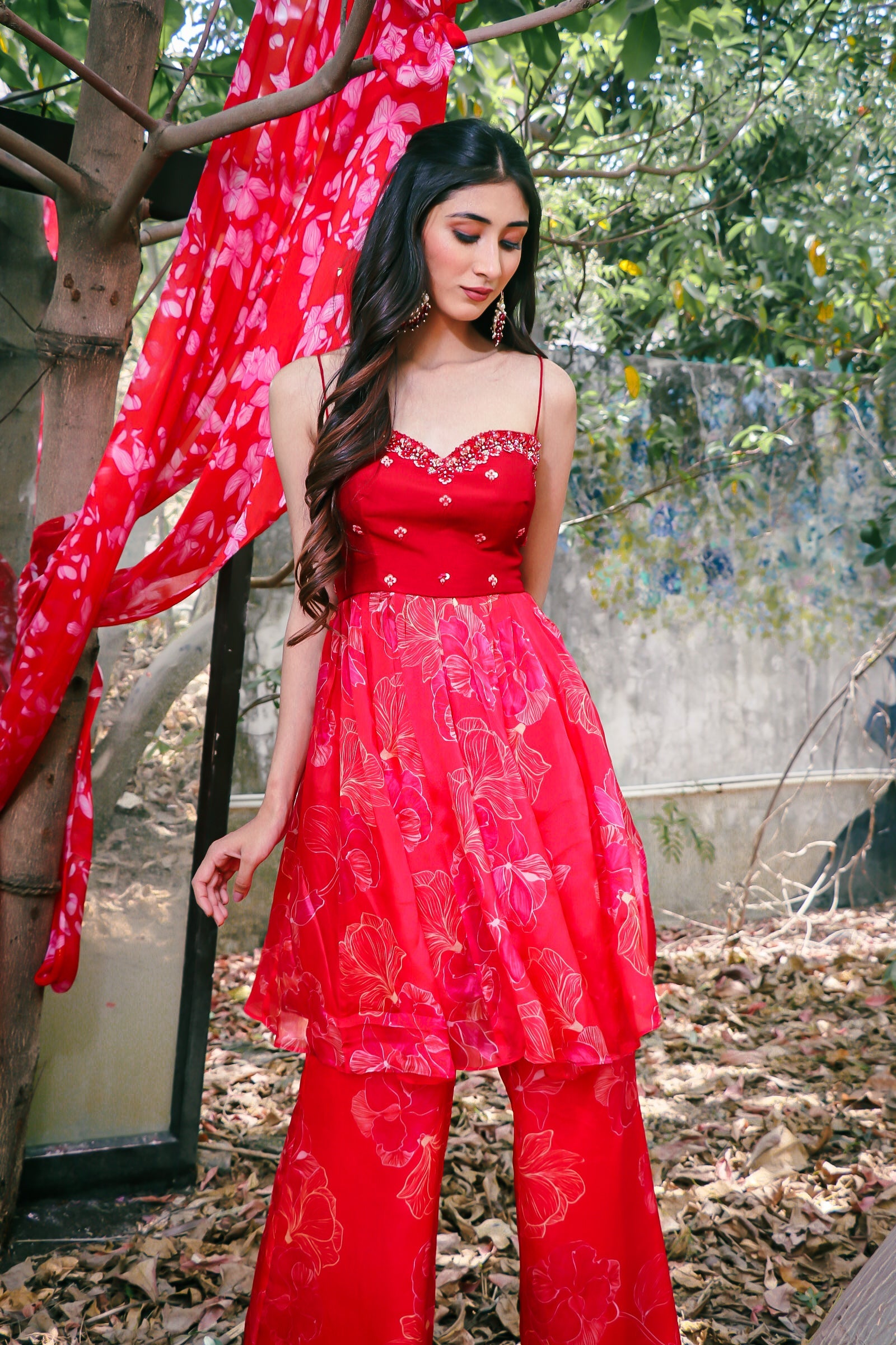 Kurta with Bellbottom pant