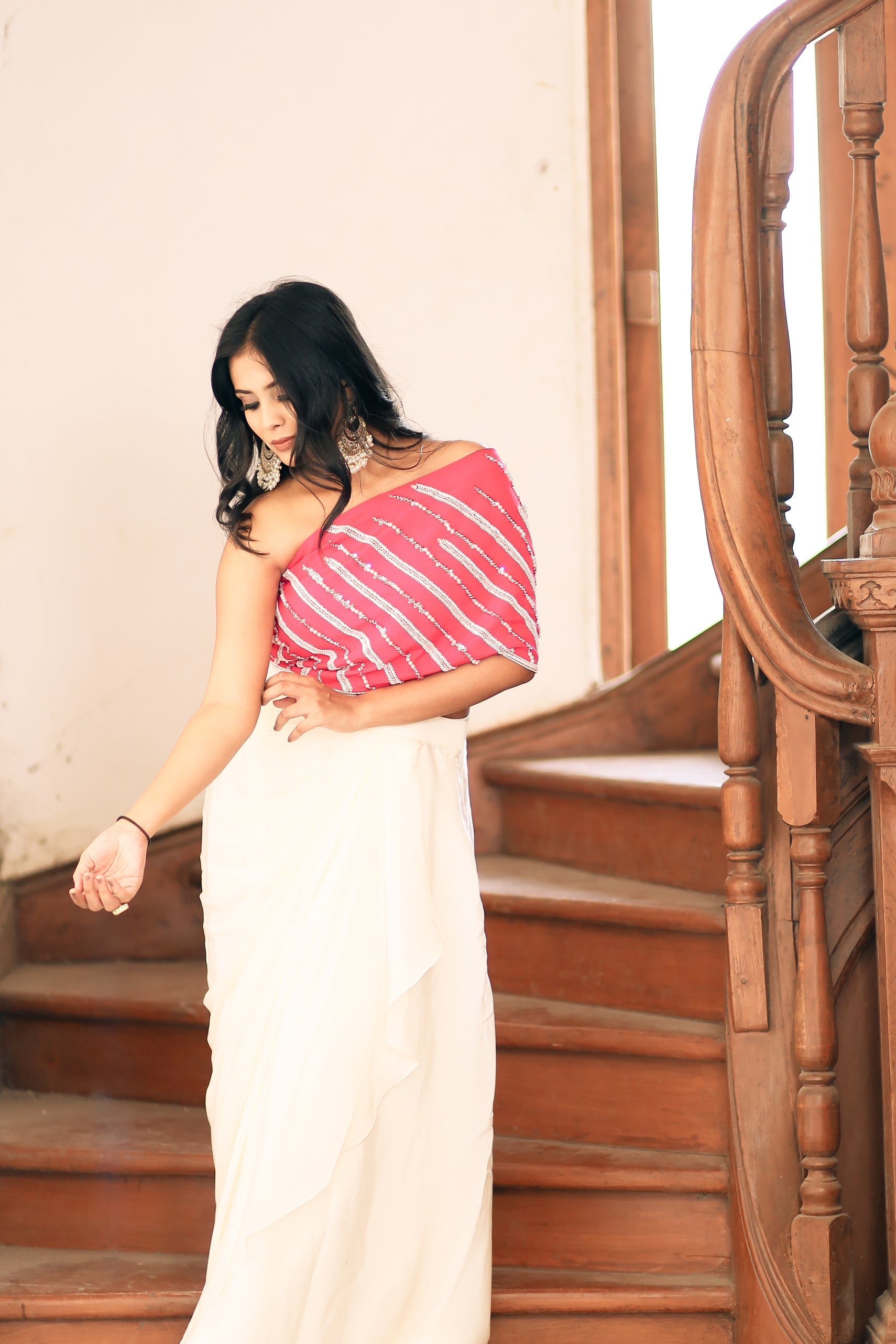 indo western skirt