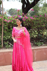 Pink Lehenga