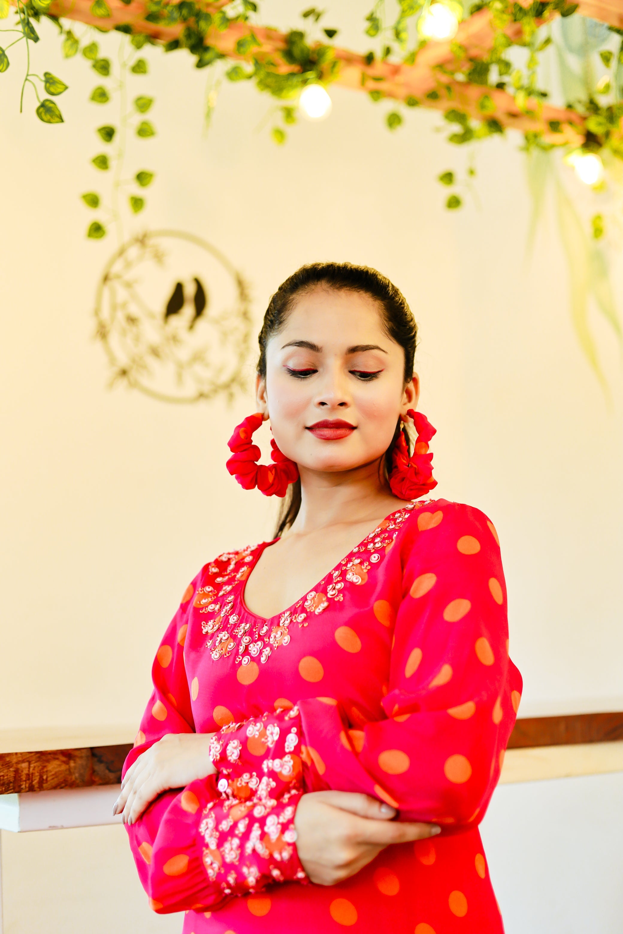 Pink Coordset with Handwork Detail