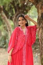 Red Kaftan Dress