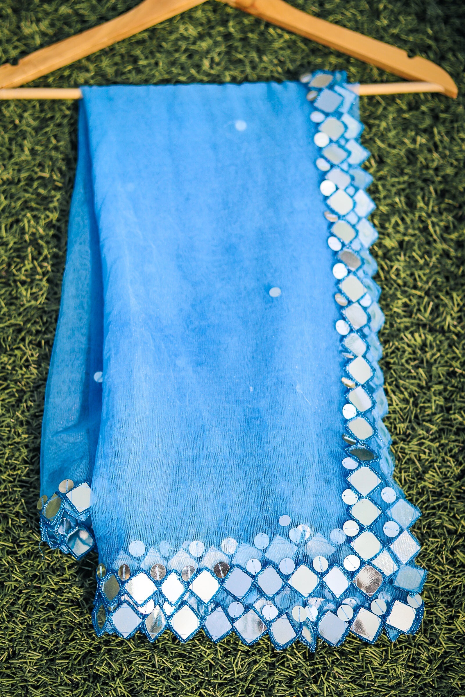 mirror handwork dupatta